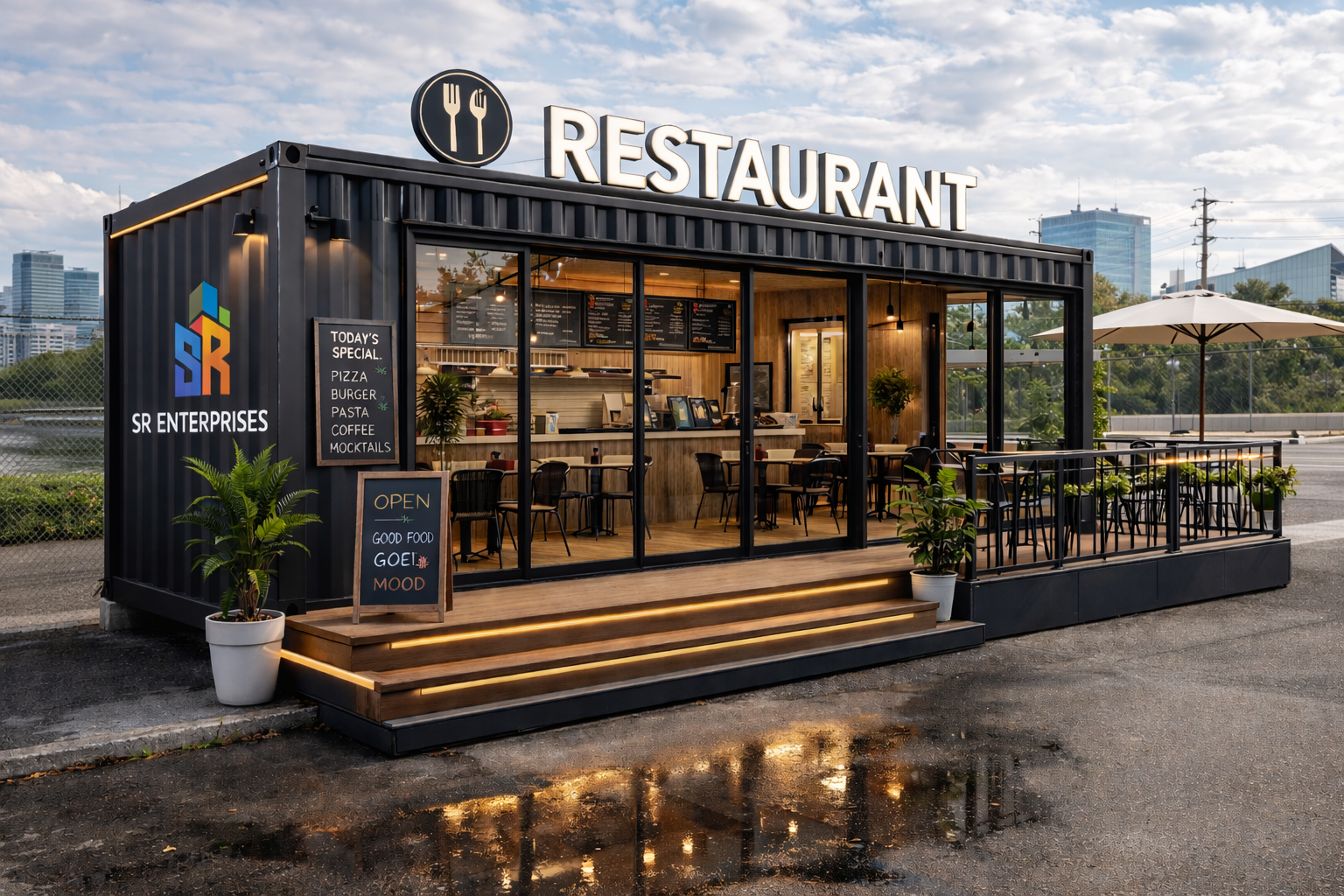 Restaurant Container manufactured in Delhi NCR